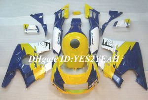 Honda CBR600F2 için motosiklet Fairing kiti 91 92 93 94 CBR600 F2 1991 1992 1994 ABS Mavi sarı Fairings seti + Hediyeler HG05