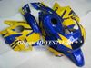 دراجة نارية هدية طقم لهوندا CBR600F2 91 92 93 94 CBR600 F2 1991 1992 1994 جديد Fairings أزرق أصفر مجموعة + هدايا HG09