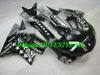 Hi-grade Motorcycle Fairing kit for Honda CBR600F3 95 96 CBR600 F3 1995 1996 ABS Silver black Fairings set+Gifts HQ07