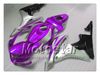 Ensemble de carénages moulés par injection pour HONDA CBR600RR 2007 2008 CBR 600 07 08 CBR600 kit de carénage argent violet foncé brillant sr105