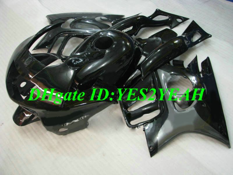 Custom Motorcycle Fouring Kit dla Honda CBR600F3 97 98 CBR600 F3 1997 1998 ABS Plastikowe Glask Gloss Black Fairings Set + Gifts HQ17