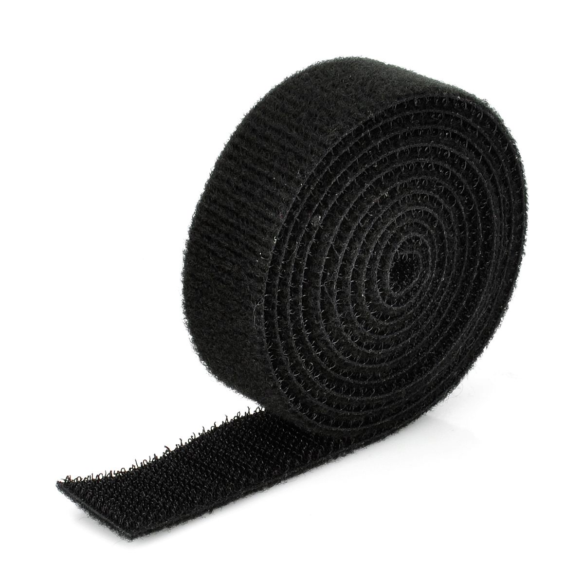 CC 915 DIY Velcro Computer Wire Cord Cable Taps Holders Winder Wrap Black 120cm From
