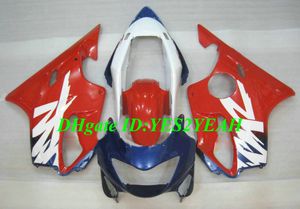 Hi-Grade Injeção molde Kit de carenagem para Honda CBR600F4 99 00 CBR600 F4 1999 2000 ABS vermelho branco azul Carimbos conjunto + Presentes HJ08
