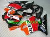 Kit carenatura moto per Honda CBR600F4I 01 02 03 CBR600 F4I 2001 2002 2003 ABS Set carene rosso arancione nero + regali HY02