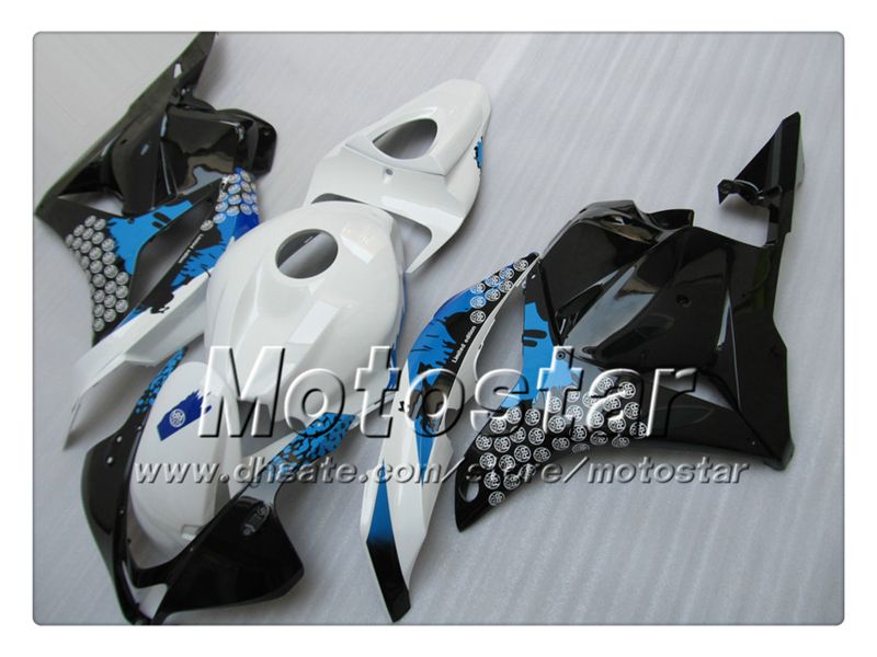 ホンダCBR600RR F5 2009 2011 CBR 600 RR 09 10 11ブルーホワイトブラックフェアリングキットST7