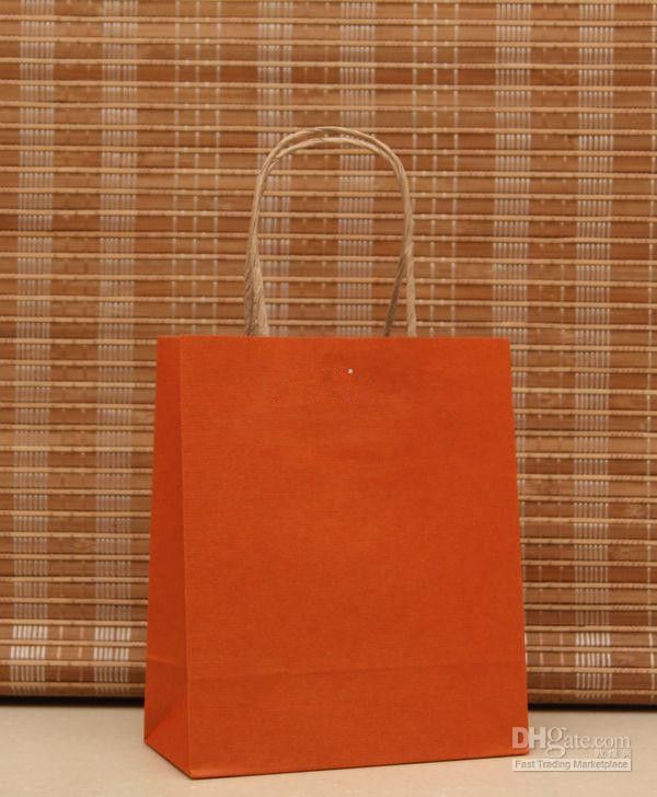18*15*8CM Fashionable gift paper bag kraft paper bag Festival gift package NEW Blank gift paper bag XB1
