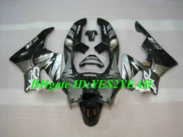 Motorcycle Fairing kit for Honda CBR900RR 919 98 99 CBR 900RR CBR900 1998 1999 ABS Silver black Fairings set+Gifts HS03