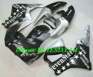 Zestaw do obróbki motocykli do Honda CBR900RR 919 98 99 CBR 900RR CBR900 1998 1999 ABS Silver Black Fairings Set + Gifts HS06