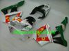 Kit carenatura per stampaggio iniezione per Honda CBR900RR 929 00 01 CBR 900RR CBR900 2000 2001 ABS Set carenature verde bianco + Regali HZ11