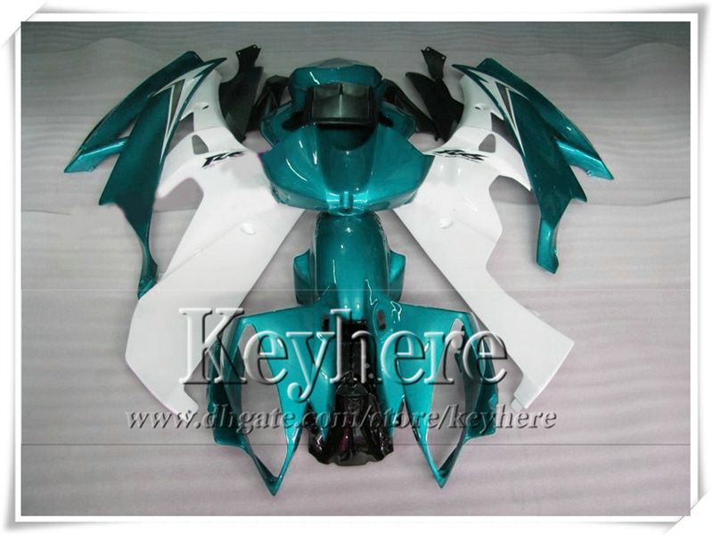 Customize white blue black motorcycle fairings for YZF-R6 2006 2007 YAMAHA 06 07 YZF R6 high quality fairing kit with 7 gifts Np3