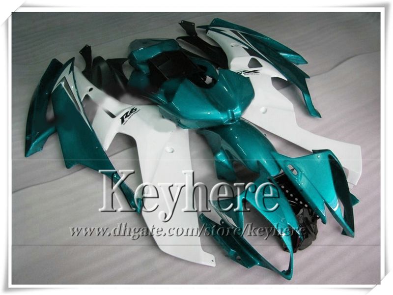 White Blue Black Motorcycle Verklei voor YZF-R6 2006 2007 Yamaha 06 07 YZF R6 Hoogwaardige kuipet met 7 geschenken NP3