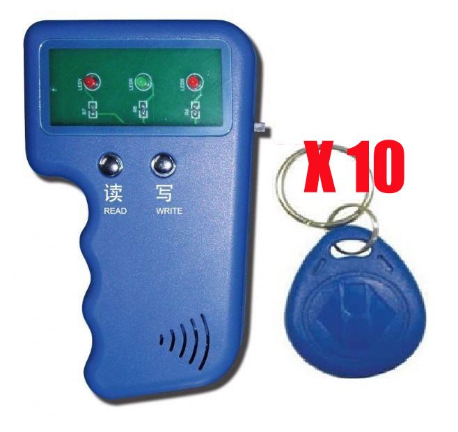 2019 RFID Reader Writer 125KHz ID Card Keyfob Duplicator Duplicate/Copy