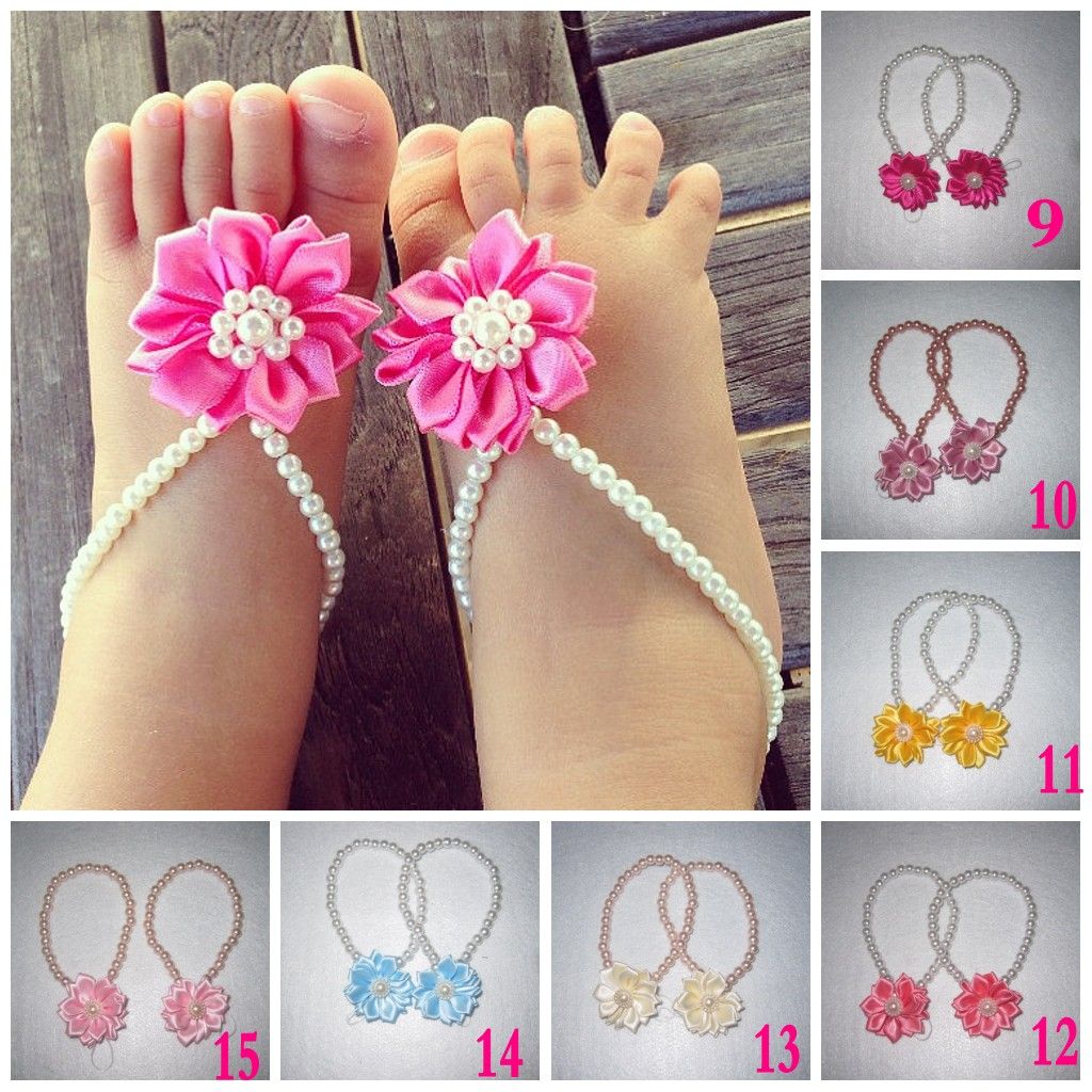 baby beaded sandals