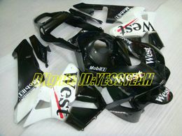 Motorcycle Fairing kit for Honda CBR600RR 03 04 CBR 600RR F5 2003 2004 05 CBR600 ABS WEST White Black Fairings set+Gifts HG14