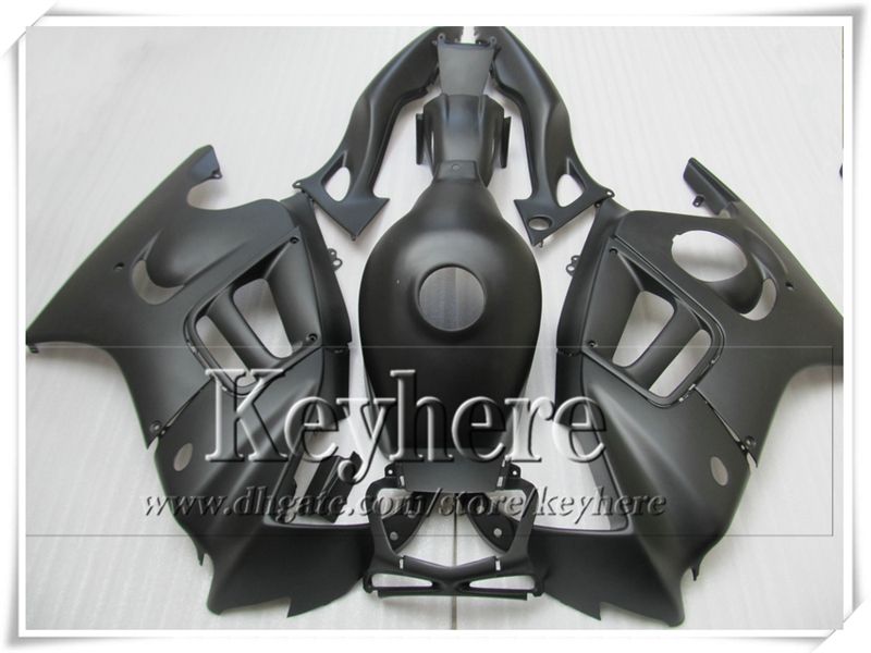 Kit de carenado ABS negro mate para Honda CBR600 97 98 CBR 600 1997 1998 F3 carenados piezas de motocicleta de carreras con 7 regalos Fk7