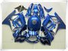 7 бесплатные подарки! синий черный обтекатели комплект для CBR600 1997 1998 Honda CBR 600 97 98 F3 ABS гоночный обтекатель мотобайк частей Fk12