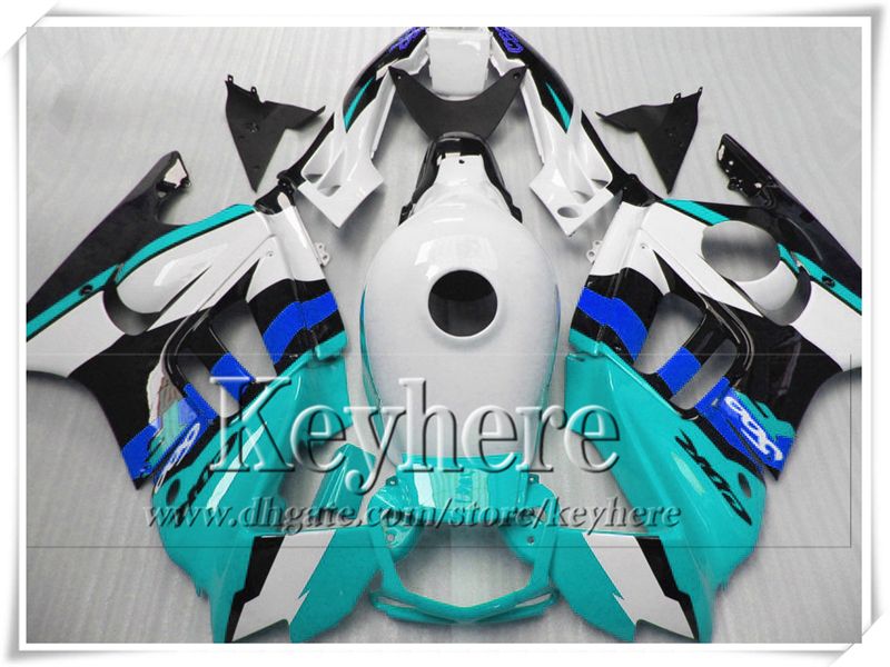 ABS low price blue white black fairing kit for Honda CBR600 97 98 CBR 600 1997 1998 F3 fairings custom motorcycle parts with 7 gifts Fk46