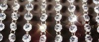 New Acrylic Crystal Garland Strand Kedja Hängande Diamant Bead Dekor Bröllop