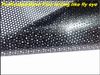 Headlight Tint Perforated Mesh Film Fly Eye Tint Legal on the Road self adhesive vinyl both side black 1.07x50meters free shipping To UK