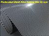 Headlight Tint Perforated Mesh Film Fly Eye Tint Legal on the Road self adhesive vinyl both side black 1.07x50meters free shipping To UK
