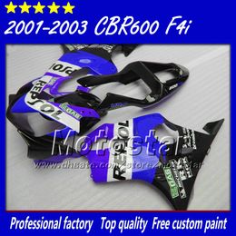 7Gifts for HONDA CBR600 F4i fairing 2001 2002 2003 CBR600 F4i abs fairings cbr 600 f4i 01 02 03 Repsol su13