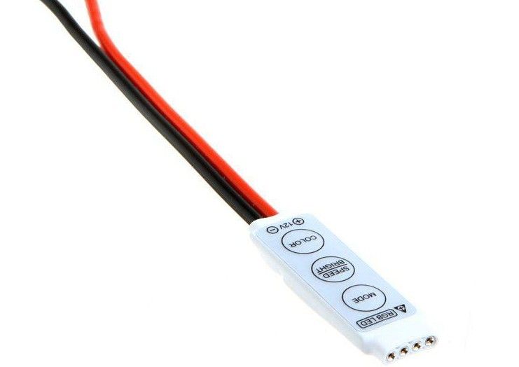 Mini In-Line LED Strip Light Dimmer Controller with On//Off Switch Caravan Camper