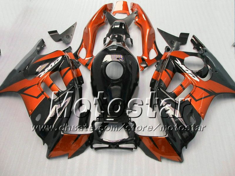 For honda CBR600 F3 fairings set CBR 600 F3 1997 1998 CBR 600F3 fairing 97 98 glossy orange red white black