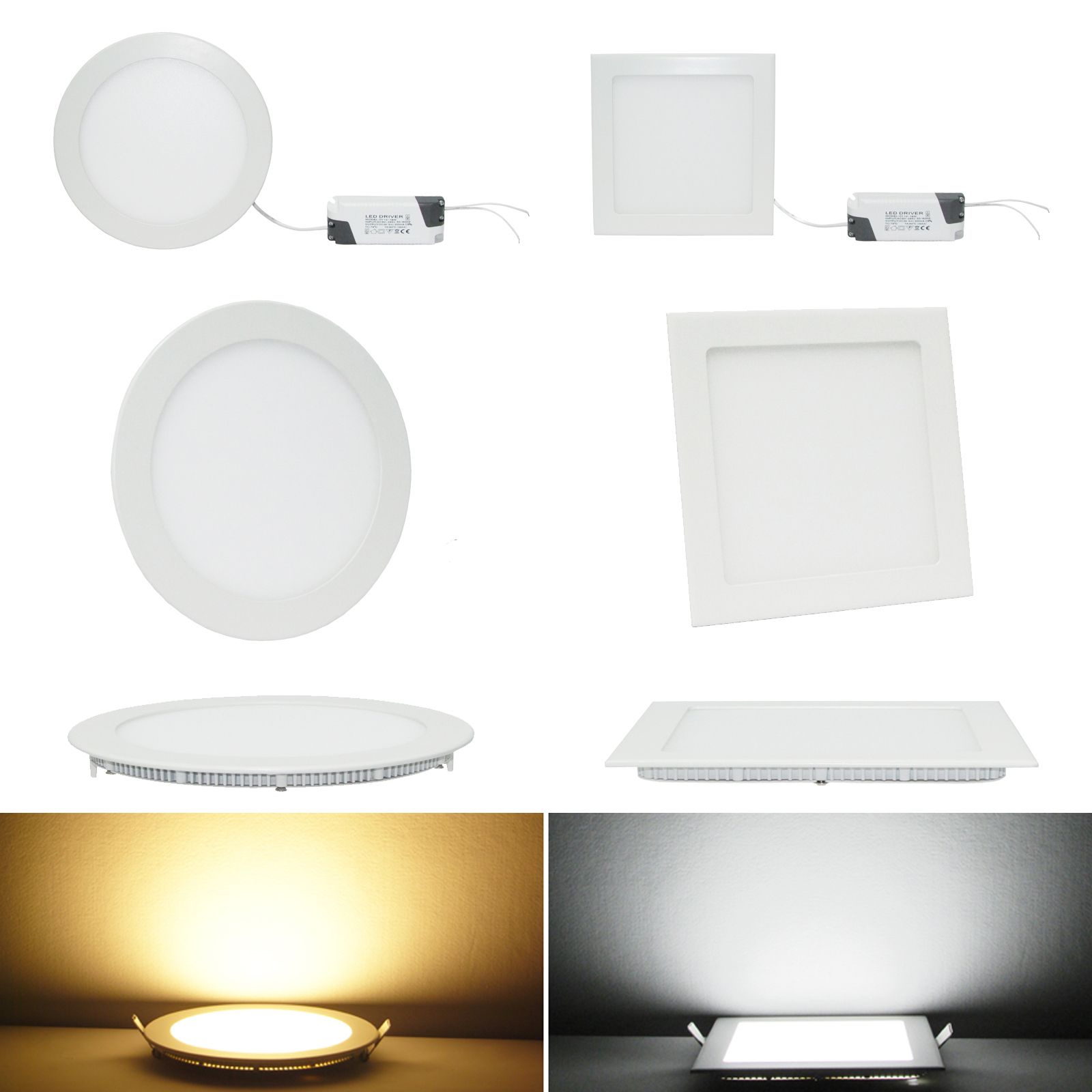 6w 9w 12w 15w 18w Dimmable Cree Led Recessed Ceiling Panel Down 6w 9w 12w 15w 18w Dimmable Cree Led Recessed Ceiling Panel Down Lights Bulb Automotive Bulbs E27 From Evanhua 9 78 Dhgate Com
