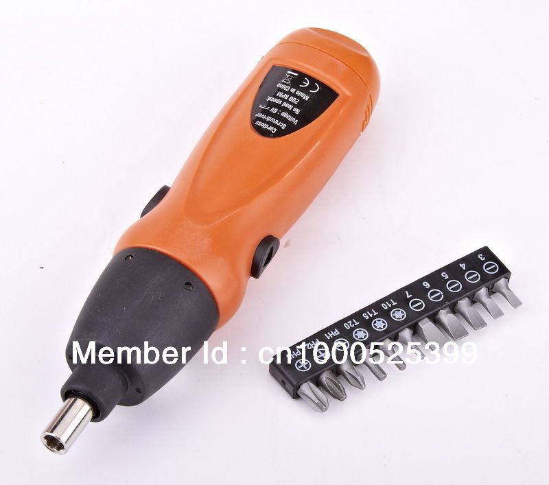 2019 6V Palm Grip Screwdriver Battery Operated Cordless Electric Drill
