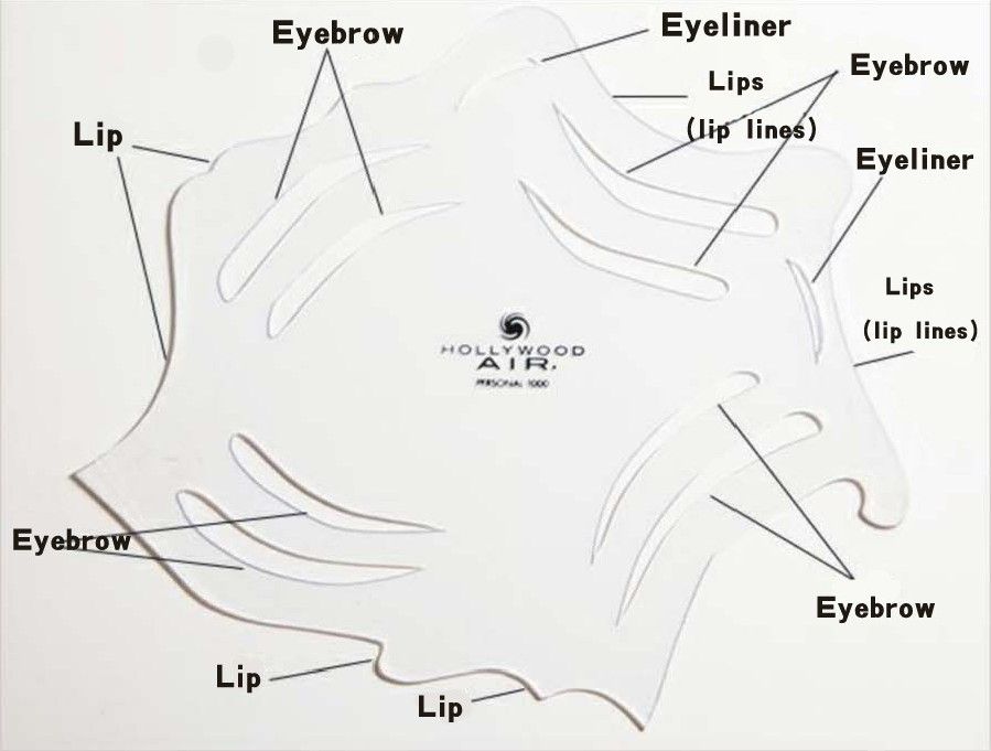 hollywood air airbrush airbrush makeup hollywood hd makeup makeup template