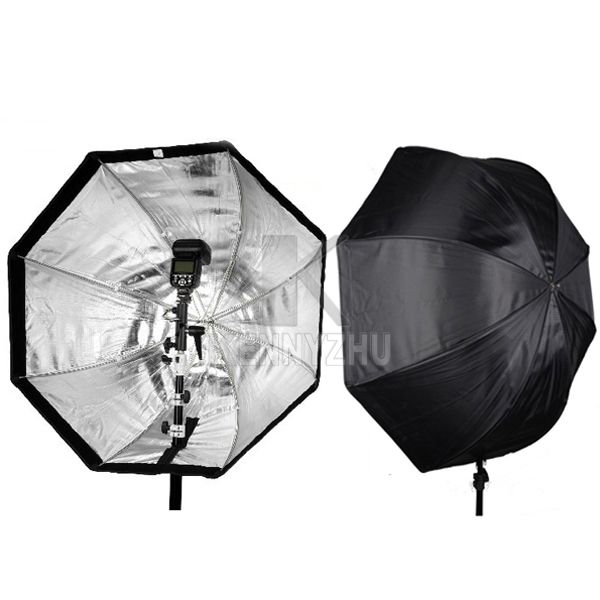 Nieuwe Professionele Universele Draagbare 80cm Octagon 80cm Softbox Paraplu Reflector voor fotegraphy studio Speedlite