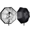 Nieuwe Professionele Universele Draagbare 80cm Octagon 80cm Softbox Paraplu Reflector voor fotegraphy studio Speedlite