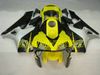 Zestaw do obróbki motocykli dla Honda CBR600RR 03 04 CBR 600RR F5 2003 2004 05 CBR600 ABS Yellow Silver Black Fairings Set + Gifts HG30