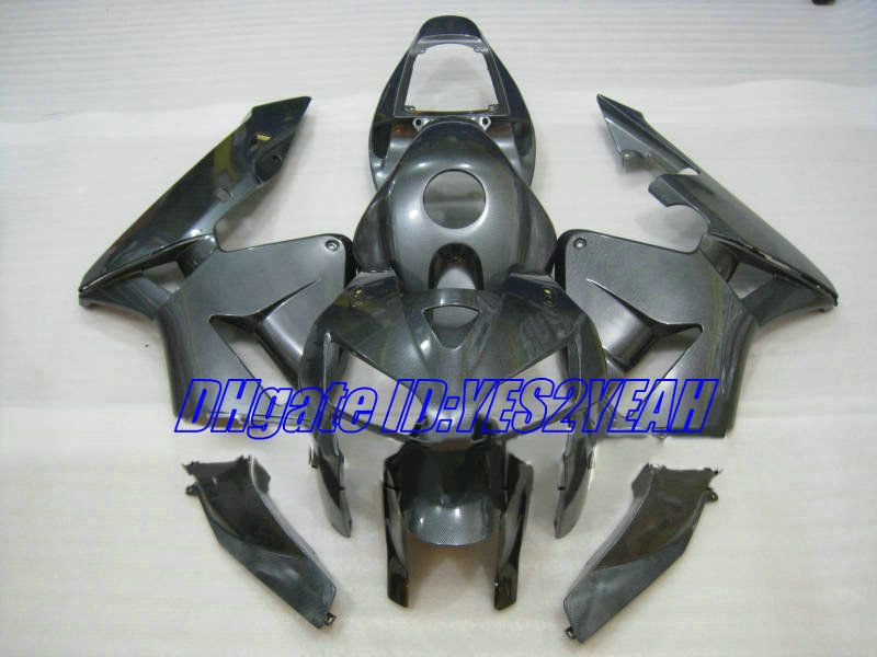 Motorcykel Fairing Kit för Honda CBR600RR CBR 600RR F5 2005 2006 05 06 CBR600RR ABS Flat Black Fairings Set + Presenter HQ33