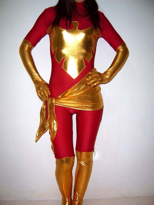 Halloween movie moving Phoenix woman warrior zhentai tights costume cosplay performances props