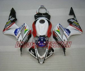 Motorcycle Fairing kit for Honda CBR600RR 07 08 CBR 600RR F5 2007 2008 CBR600 ABS Colorful white Fairings set+Gifts HX09