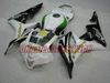 Kit de carénage de moto pour Honda CBR600RR 07 08 CBR 600RR F5 2007 2008 CBR600 ABS Blanc vert noir Ensemble de carénages + Cadeaux HX15