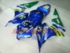 Kit de carénage personnalisé pour Honda CBR600RR 07 08 CBR 600RR F5 2007 2008 CBR600 ABS bleu vert, ensemble de carénages + cadeaux HX23