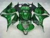 Kit de Carenagem de motocicleta para Honda CBR600RR 09 10 11 12 CBR 600RR F5 2009 2012 CBR600 ABS Carimbos Verdes set + Presentes HY09