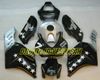 Kit carenatura moto personalizzata per Honda CBR1000RR 04 05 CBR 1000RR 2004 2005 CBR1000 ABS Set carenature nero argento + Regali HM36