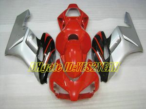 Kundenspezifisches Motorrad-Verkleidungsset für Honda CBR1000RR 04 05 CBR 1000RR 2004 2005 CBR1000 ABS Schwarz Silber Rot Verkleidungsset + Geschenke HM31