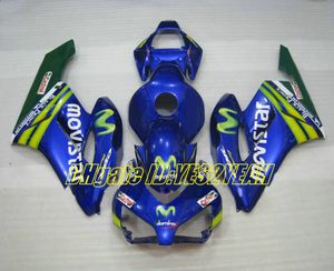Пользовательские мотоцикл обтекатель комплект для Honda CBR1000RR 04 05 CBR 1000RR 2004 2005 CBR1000 ABS синий зеленый обтекатели набор + подарки HM28