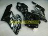 Motorradverkleidungsset für Honda CBR1000RR 04 05 CBR 1000RR 2004 2005 CBR1000 ABS Flames Silber Schwarz Verkleidungsset + Geschenke HM24