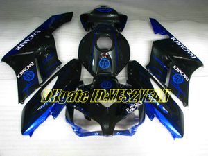 Kit de Carenagem da motocicleta para Honda CBR1000RR 04 05 CBR 1000RR 2004 2005 CBR1000 ABS Azul preto Carimbos + Presentes HM18