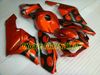Motorcykel Fairing Kit för Honda CBR1000RR 04 05 CBR 1000RR 2004 2005 CBR1000 ABS COOL Red Black Fairings Set + Presenter HM14