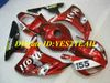 Hi-Grade Motocicleta Fairing kit para Honda CBR1000RR 06 07 CBR 1000RR 2006 2007 CBR1000 ABS Cool vermelho Carimbos conjunto + Presentes HH05