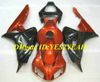 Kit de carénage de moto de haute qualité pour Honda CBR1000RR 06 07 CBR 1000RR 2006 2007 CBR1000 ABS rouge noir, ensemble de carénages + cadeaux HH09