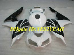 Top-rated Motorcycle Fairing kit for Honda CBR1000RR 06 07 CBR 1000RR 2006 2007 CBR1000 ABS white black Fairings set+Gifts HH20