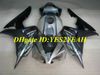 Kit de carenado de motocicleta personalizado para Honda CBR1000RR 06 07 CBR 1000RR 2006 2007 CBR1000 ABS Juego de carenados de plata gris + Regalos HH31