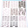 Nail Supplies Nail French Sticker Assorted Sticker 6 set / lotto 3D Nails Sticker French Tip Adesivi per unghie French Tip Stickers